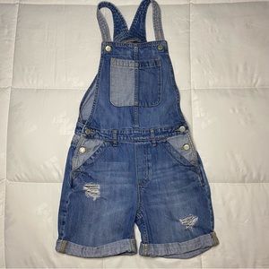 Gap Distressed Short Overall